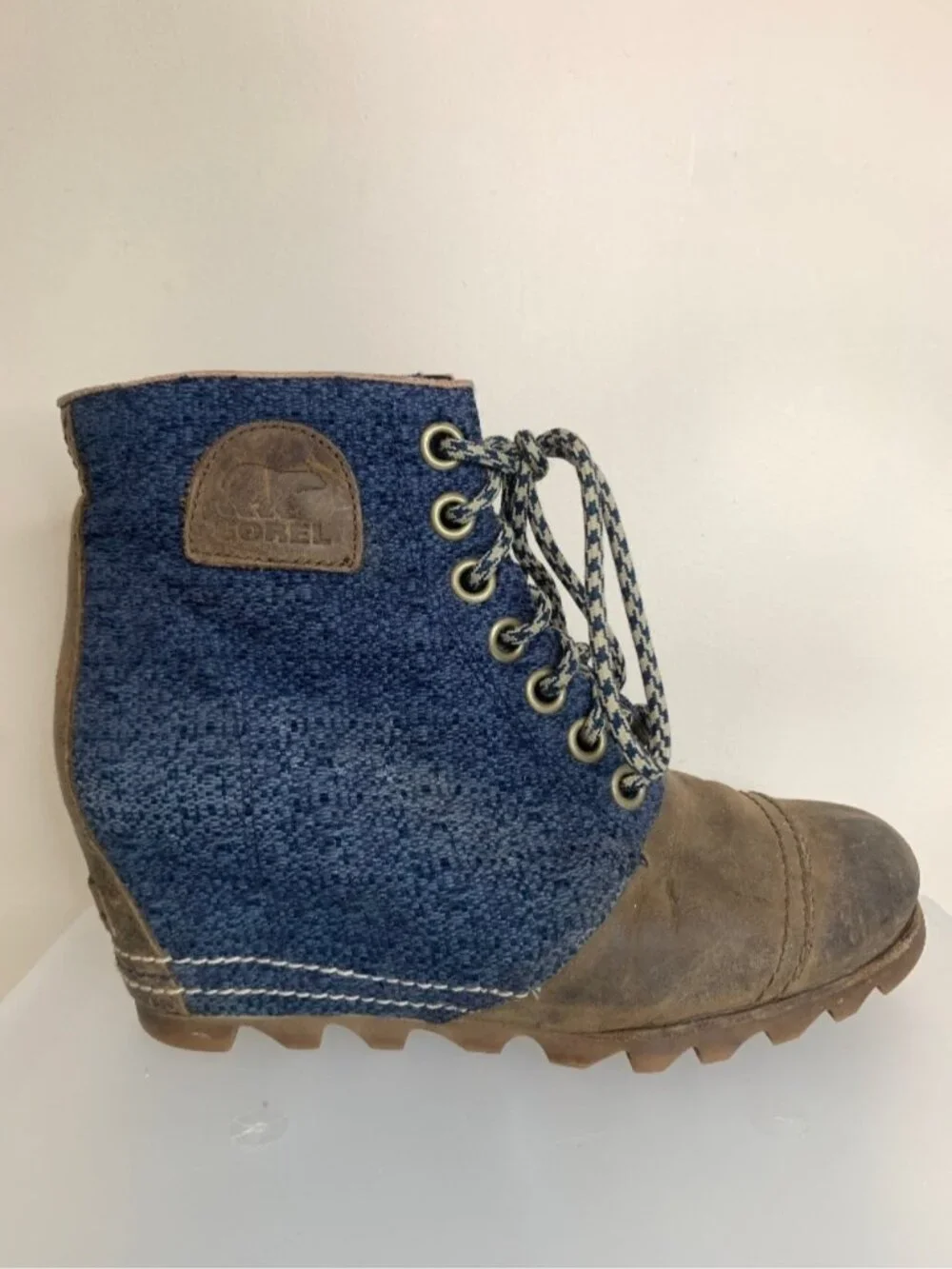 Sorel 1964 Premium Wedge Casual Boot Saddle Medium 8.5